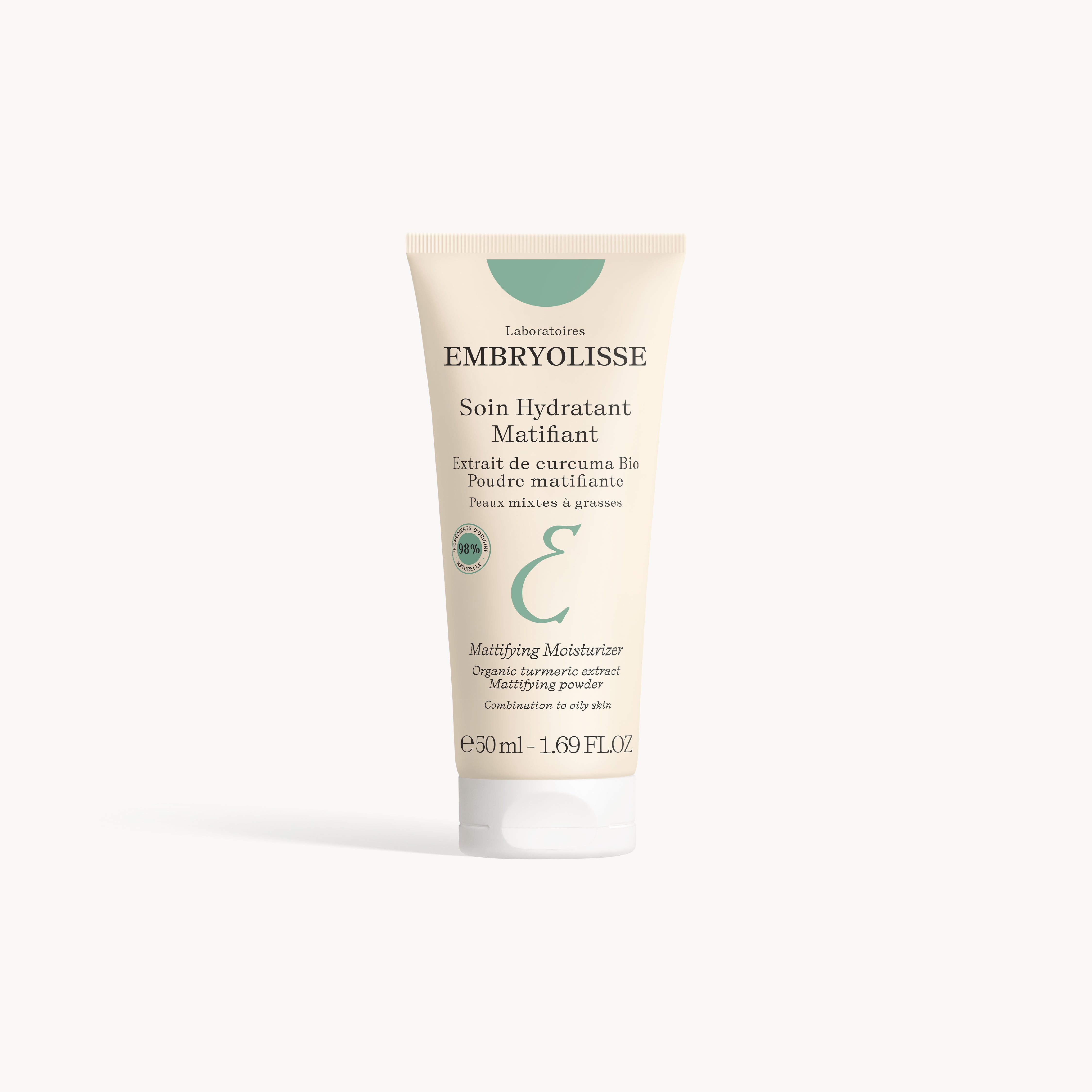Embryolisse Soin Hydratant Matifiant 50ml – Moisturizer Wajah Berminyak - Pelembab Wajah untuk Kulit Berminyak & Kombinasi