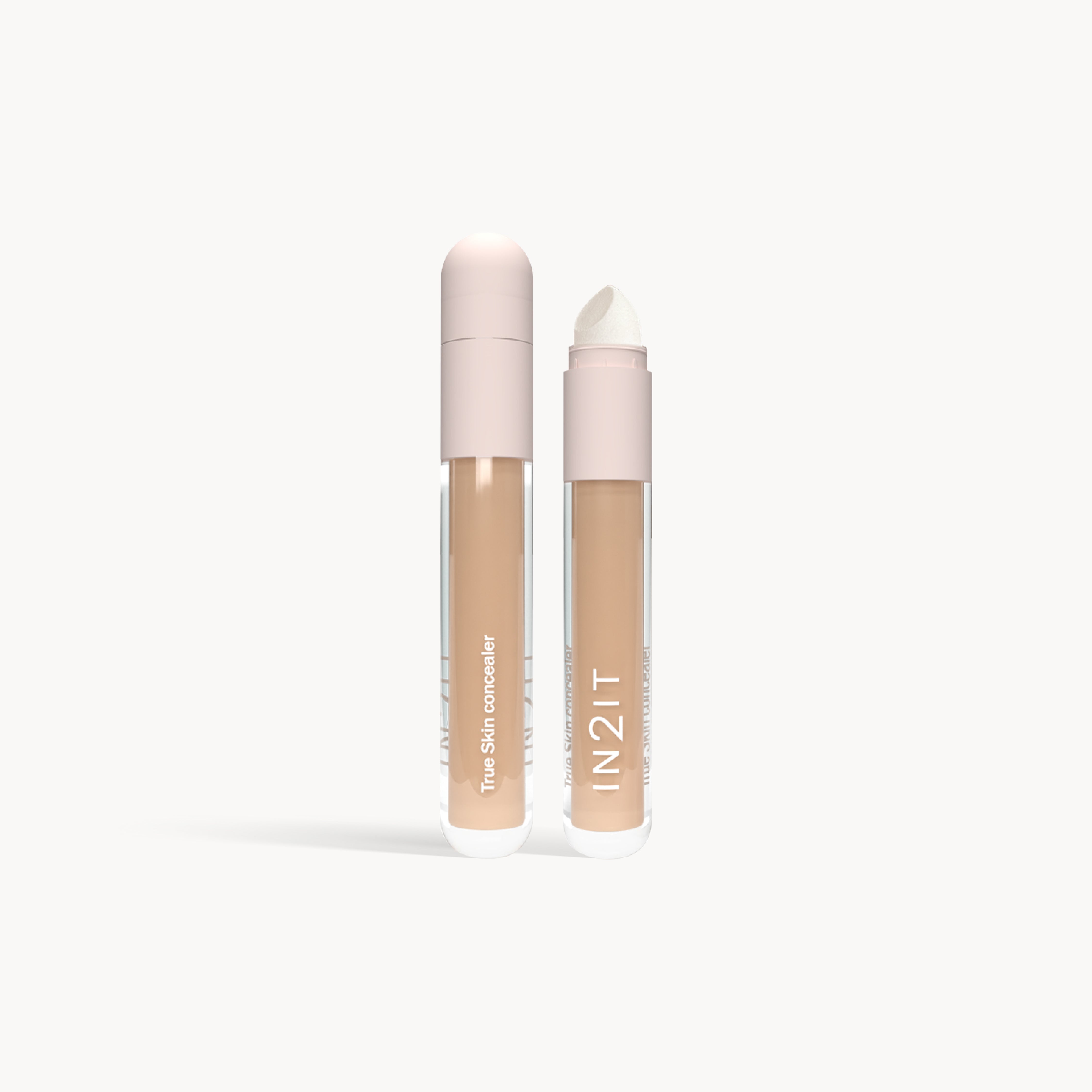 IN2IT Concealer Full Coverage Waterproof untuk Mata Panda Bekas Jerawat Natural Finish