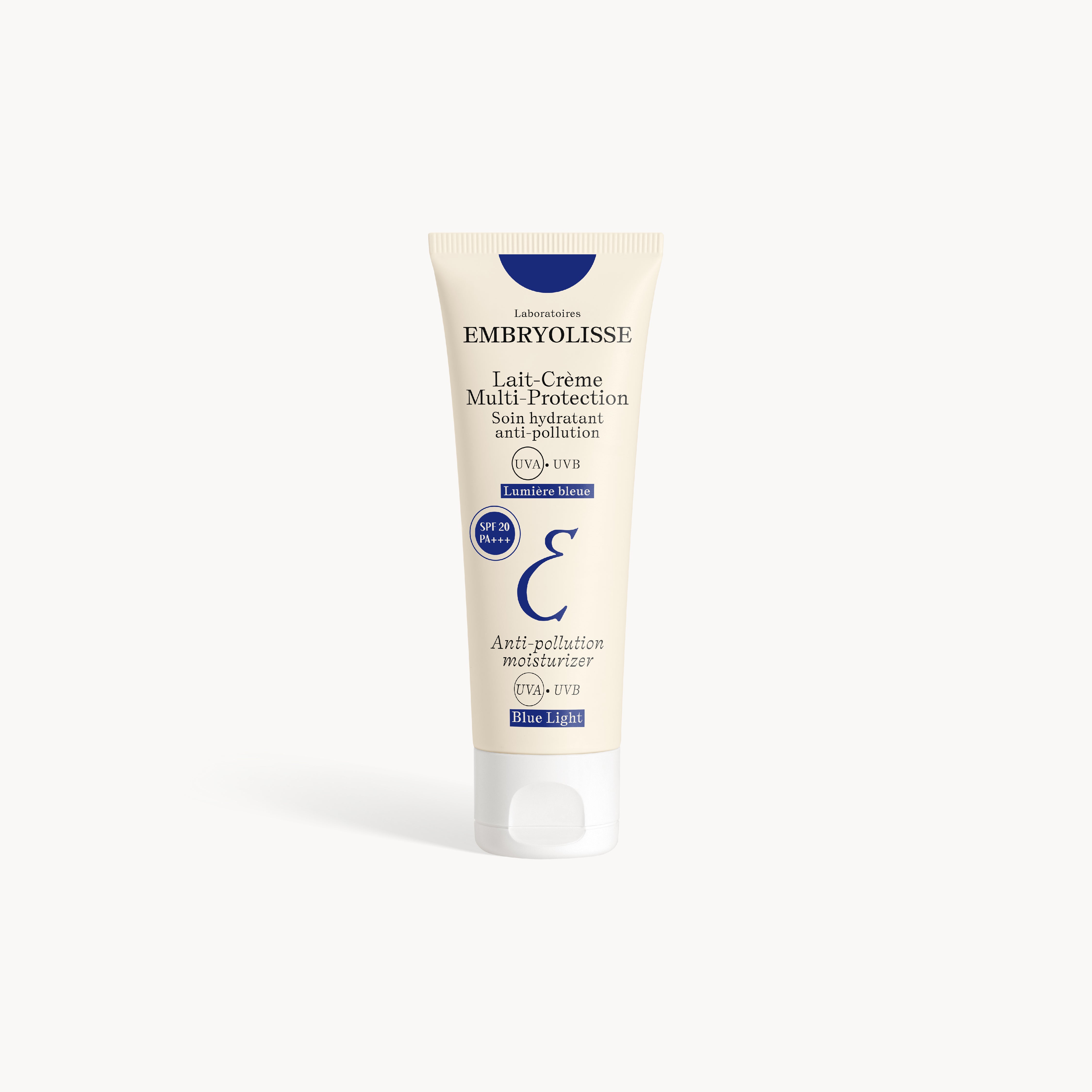 Embryolisse Lait-Creme Multi-Protection 40ml 7 IN 1 Pelembab Moisturizer Wajah Makeup Remover Makeup Base Primer SPF20