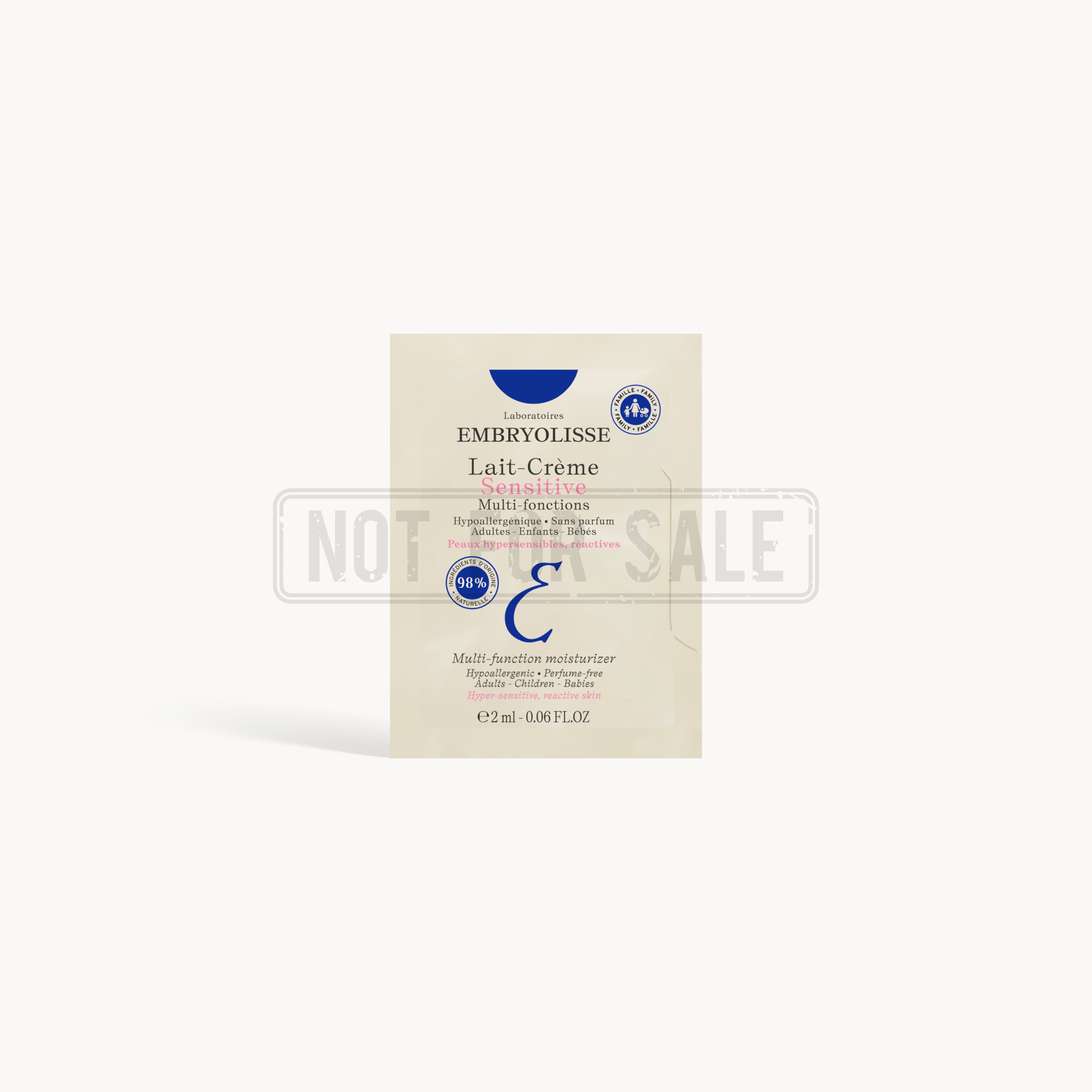 NOT FOR SALE - Embryolisse Lait Creme Sensitive 2ml (2Pcs)