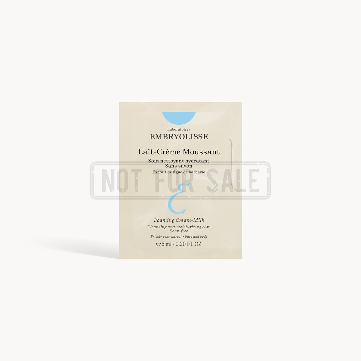 NOT FOR SALE - Embryolisse Foaming Cream Milk Face and Body 6ml (1Pcs)